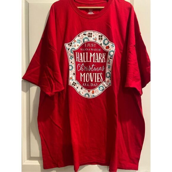 Hallmark Christmas Movies T-shirt size 4XL - Picture 1 of 2